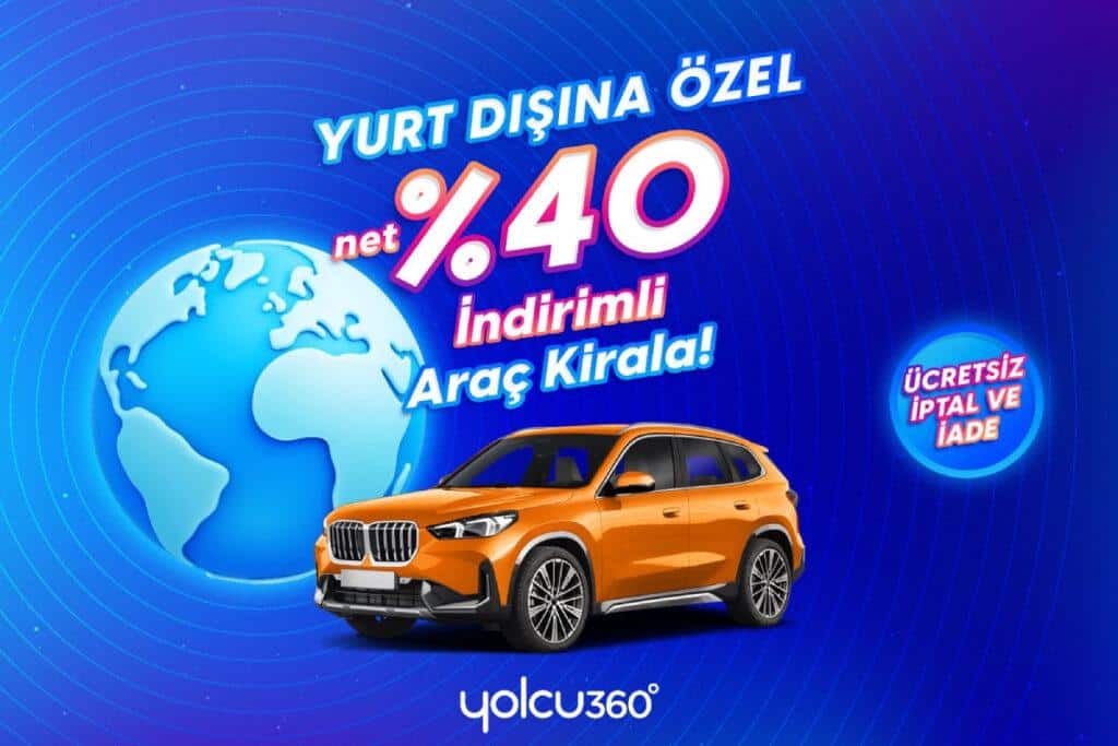 Yolcu360: 180 Ülkede Araç Kiralama İndirimi Kampanyası! - Karekod Blog