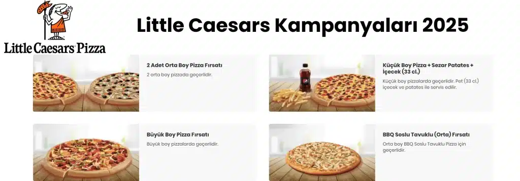 Little Caesars Kampanyaları 2025