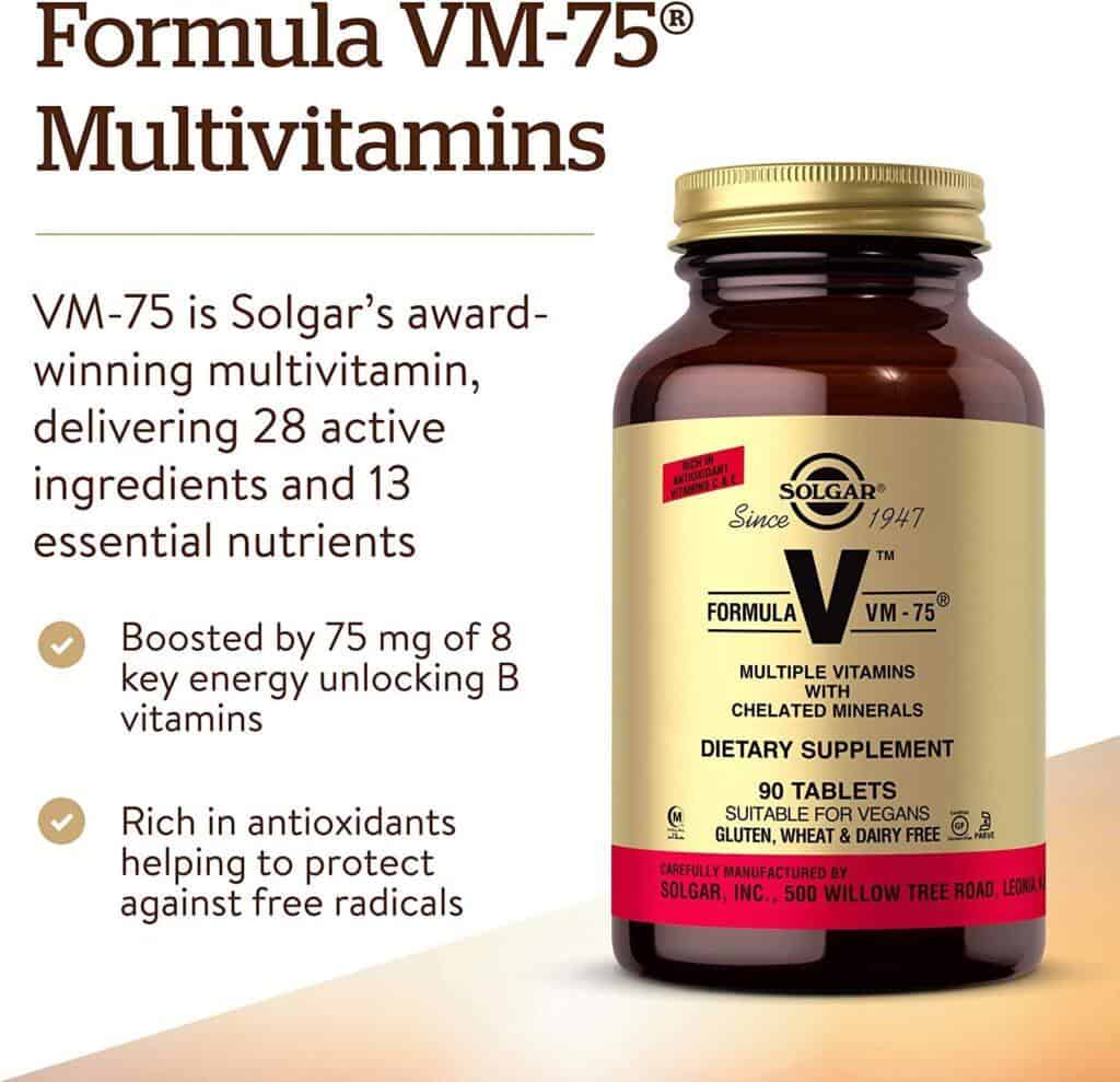 Solgar VM-75 Multivitamin