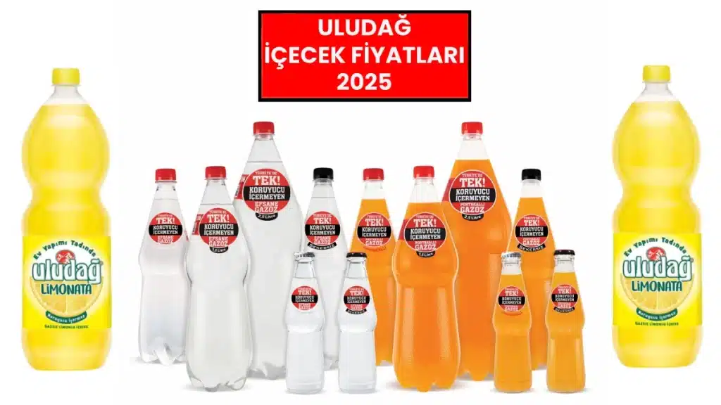 Uludağ İçecek Fiyat Listesi 2025 - İçecek Fiyatları