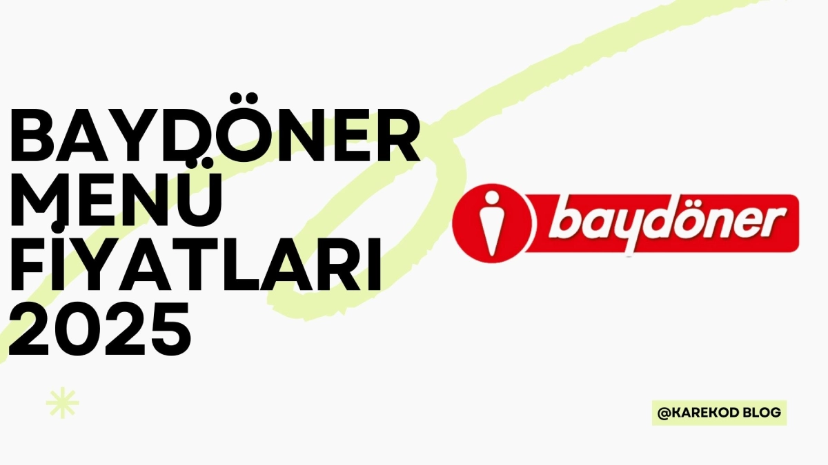 Baydöner Menü Fiyatları 2025