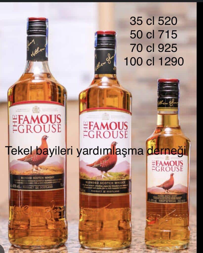 Famous Viski Fiyatı