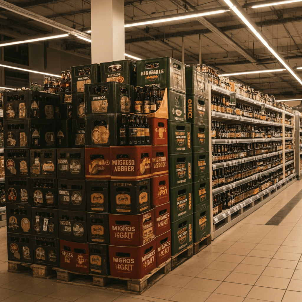 Migros Market Bira Reyonu