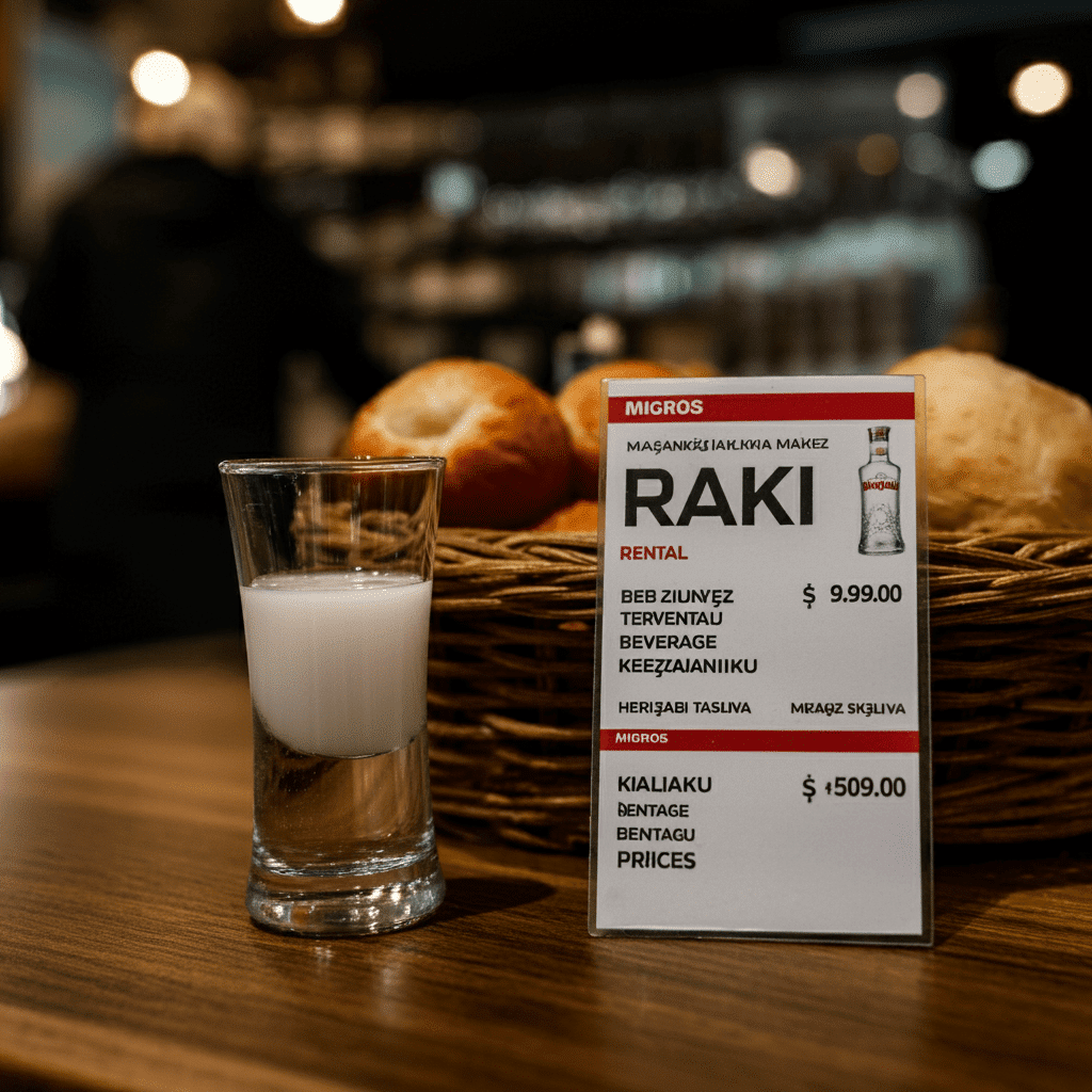 Rakı Fiyatı Migros