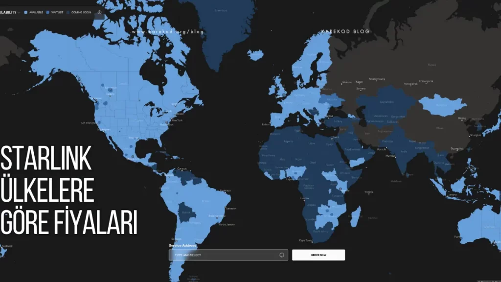 Ülkelere Göre Starlink Abonelik Ücretleri