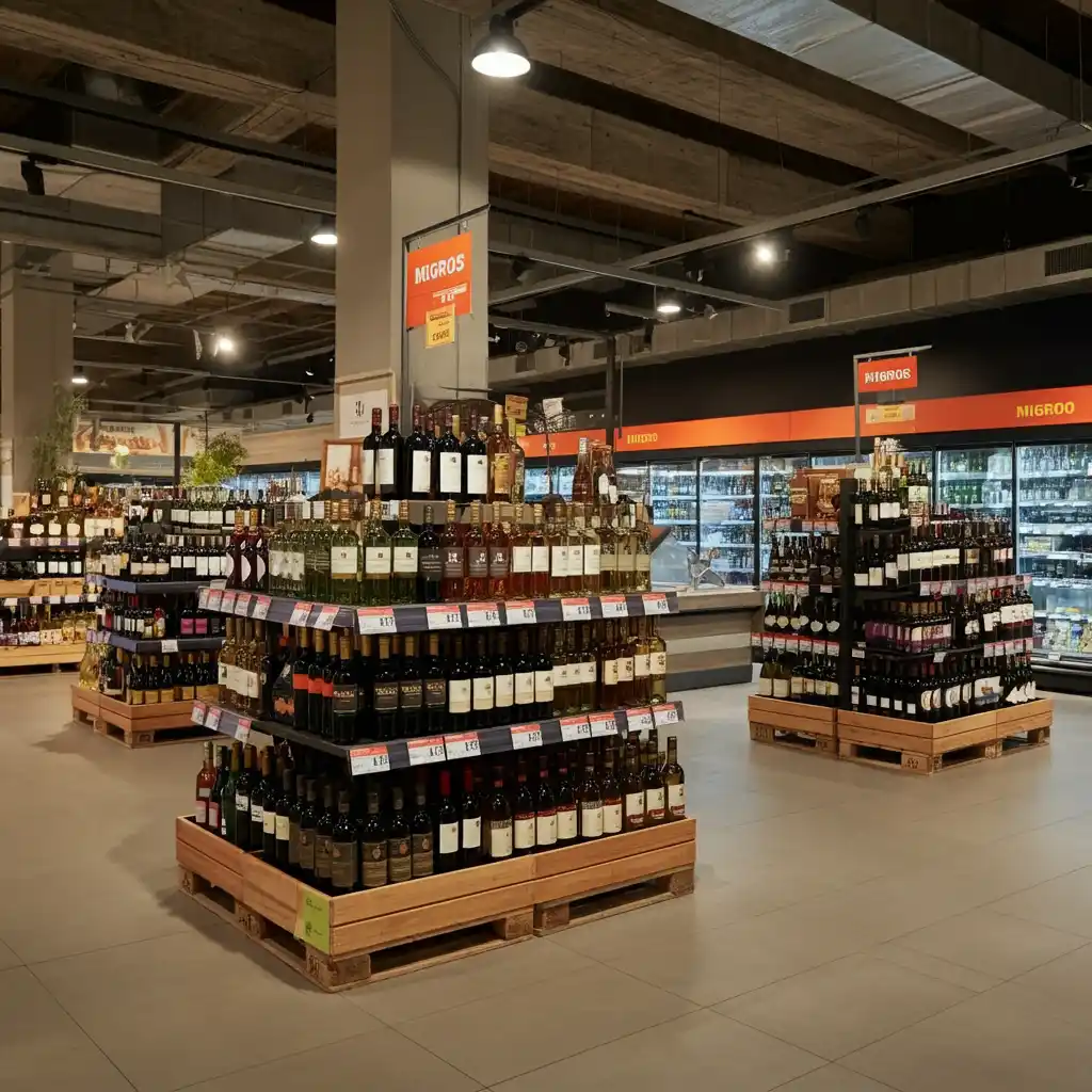 Migros - Alkol Reyonu Şampanya