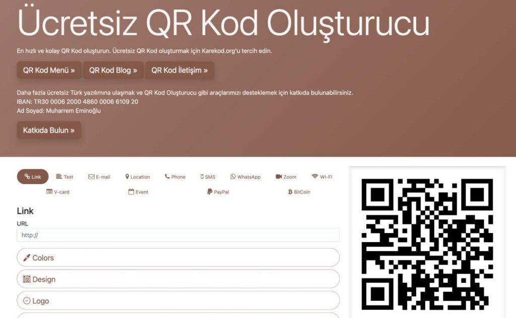 QR Kod Oluşturucu