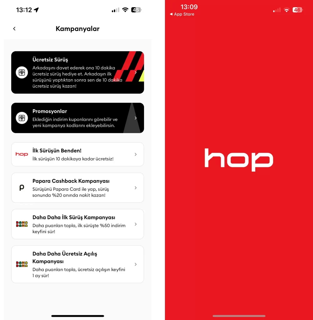 Hop Scooter Promosyon