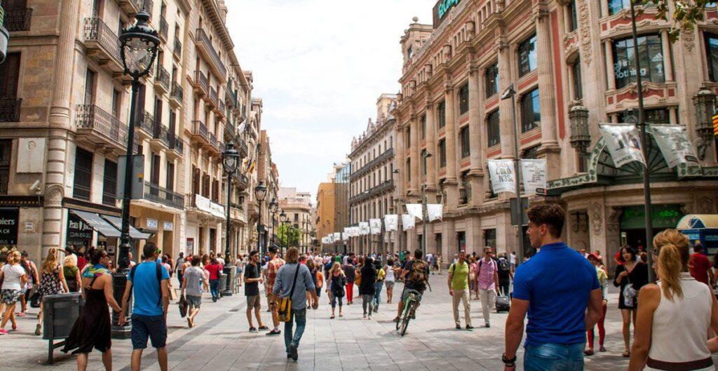 Portal de l’Àngel, Barselona