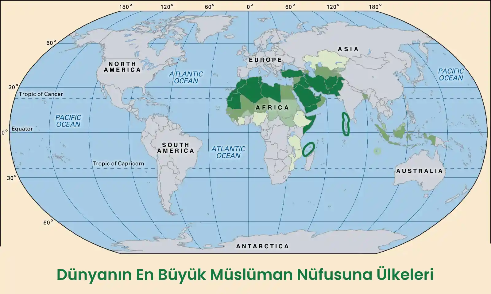 Dünyanın En Büyük Müslüman Nüfusuna Ülkeleri