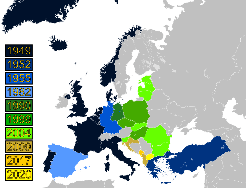 NATO Üyelerinin Katılım Tarihleri