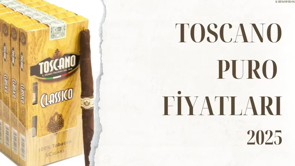 Toscano Puro Fiyatları