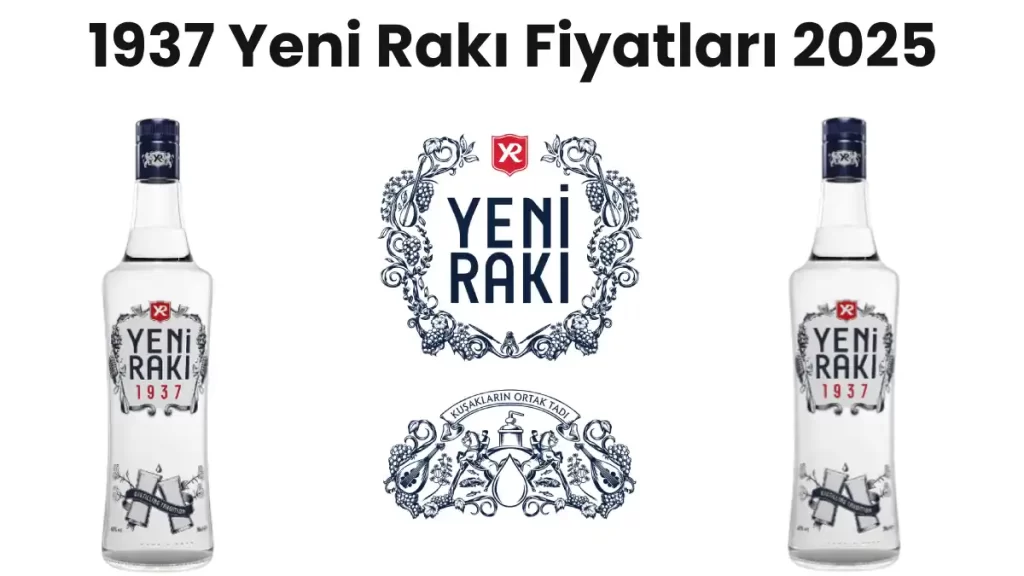 1937 Yeni Rakı Fiyat Listesi