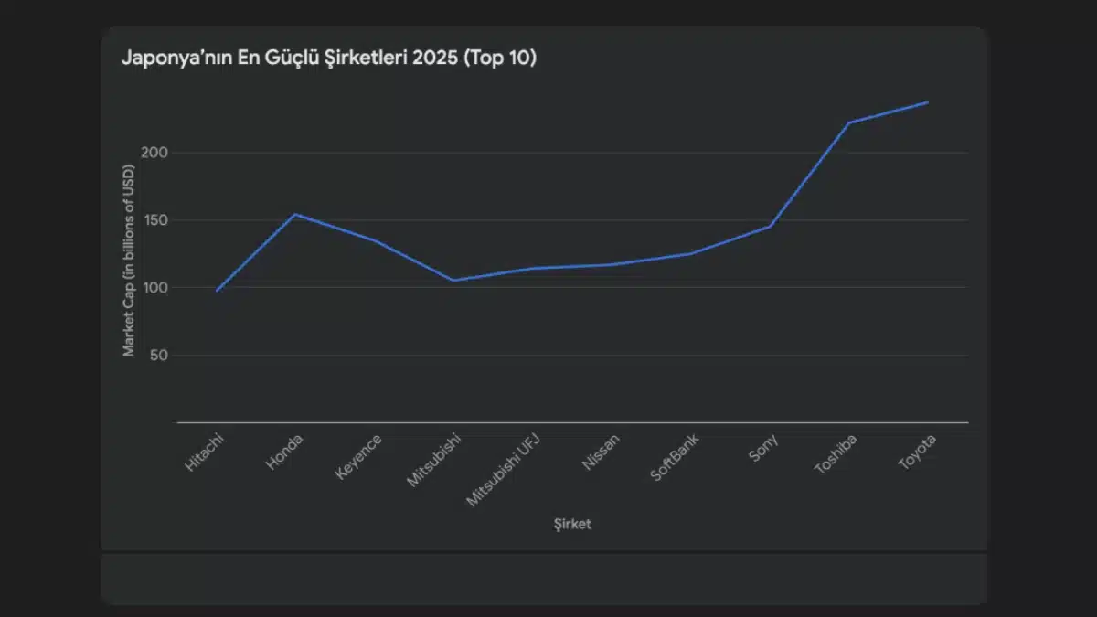 Japonya’nın En Güçlü Şirketi 2025