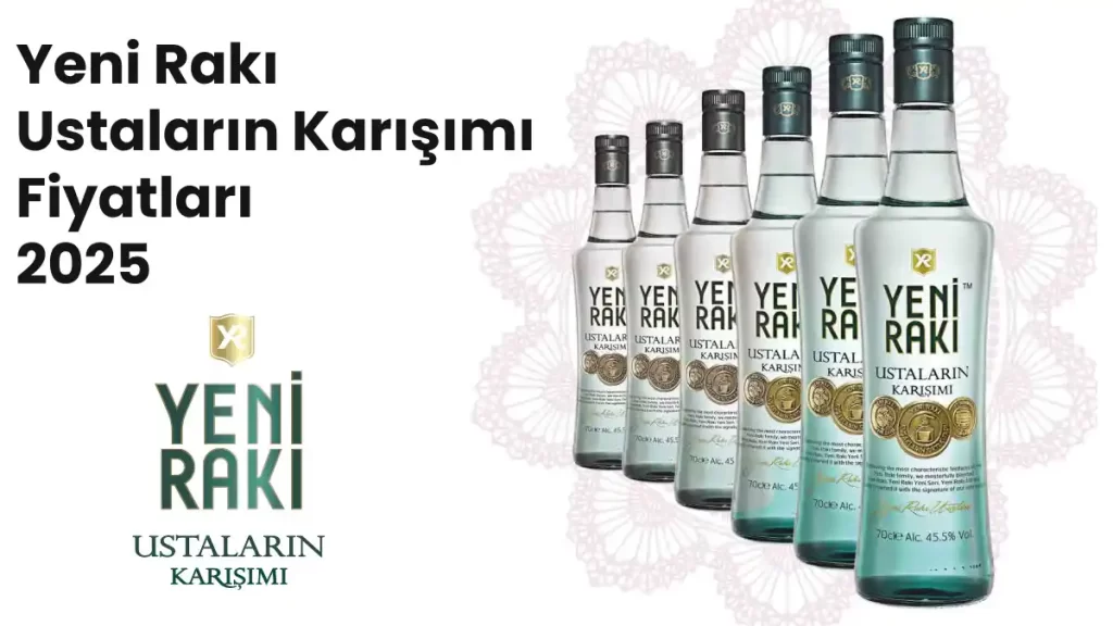 Yeni Rakı Ustaların Karışımı Fiyat Listesi