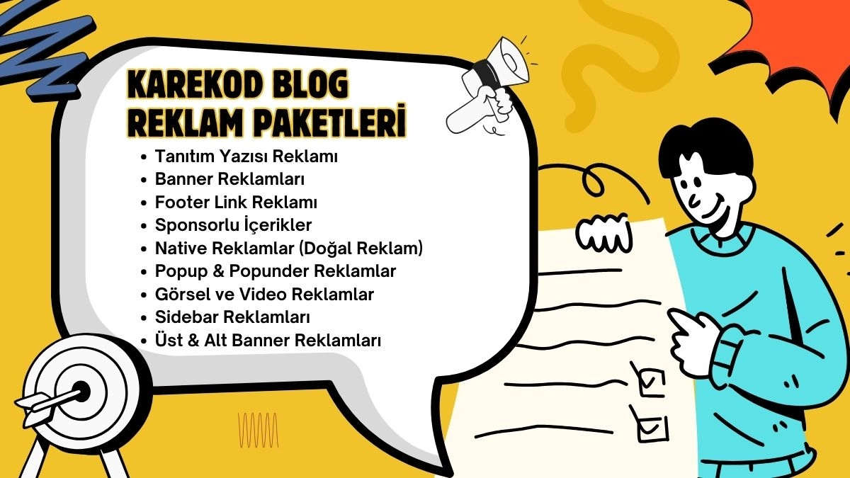 Karekod Blog Reklam Paketleri