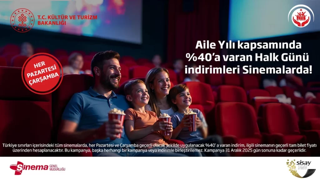 Aile Sinema İndirimi 2025