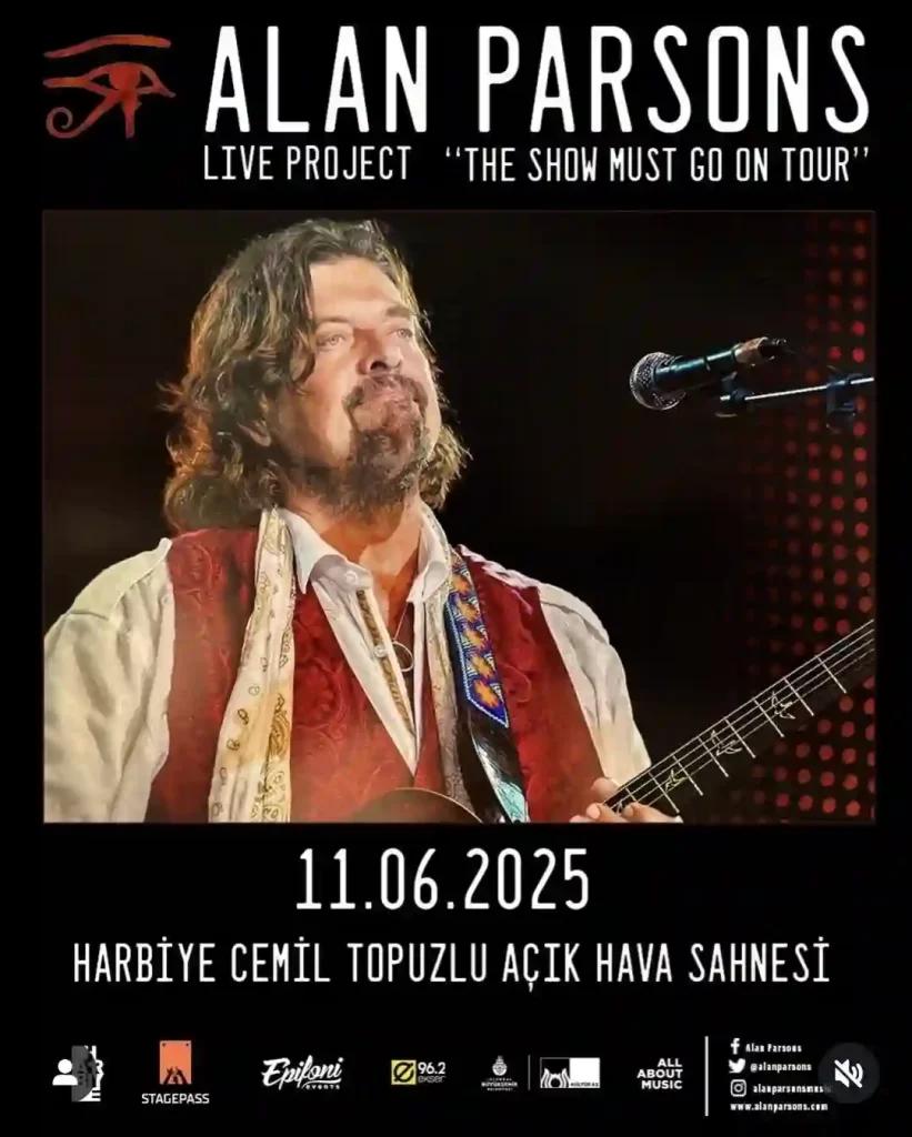 Alan Parsons İstanbul Konseri 2025