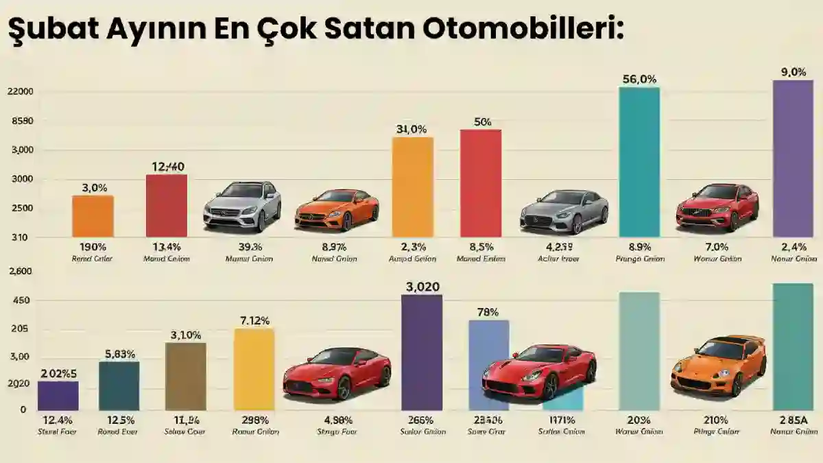 Şubat Ayında En Çok Satan Otomobiller 2025