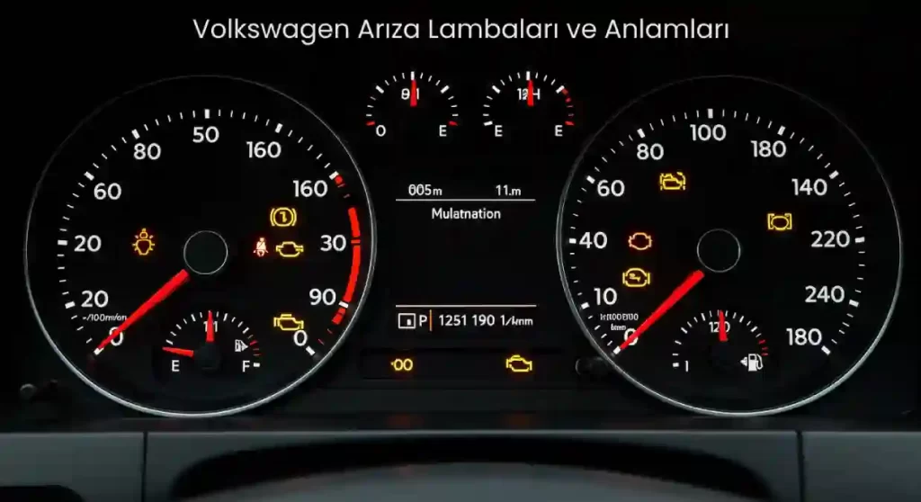 Volkswagen Arıza Lambaları ve Anlamları